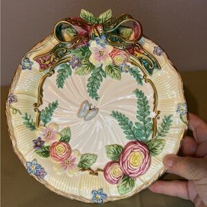 Fitz and Floyd Woodland Spring Decorative Plate